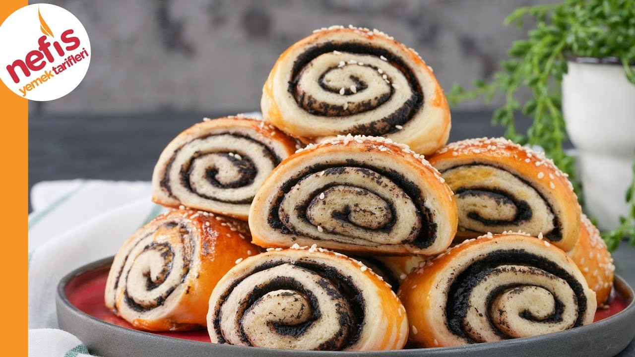 Zeytin Ezmeli Rulo Poğaça | Nasıl Yapılır?