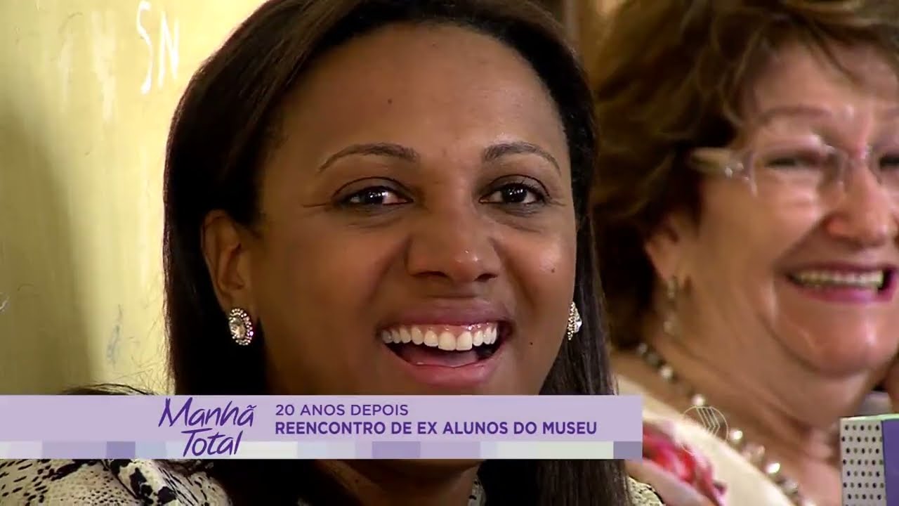 MANHÃ TOTAL - Reencontro dos alunos do colégio Museu