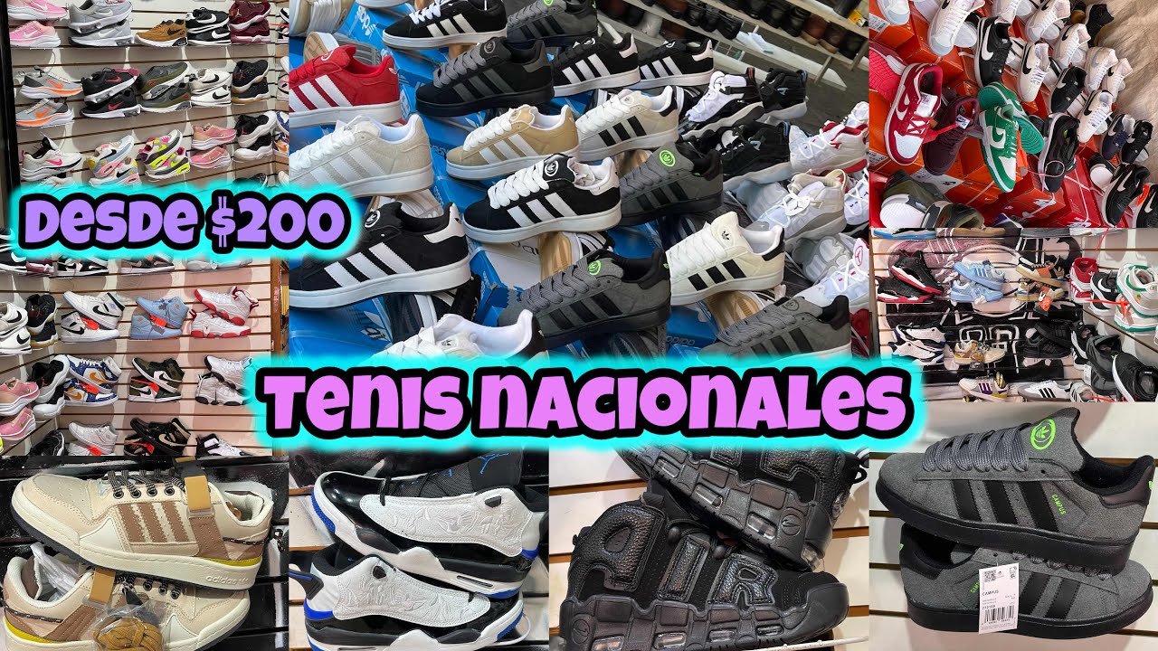 Desde $200/Fabricantes Tenis/Más barato que mercado Tenis Tepito/Aquí surten mayoristas Centro CDMX