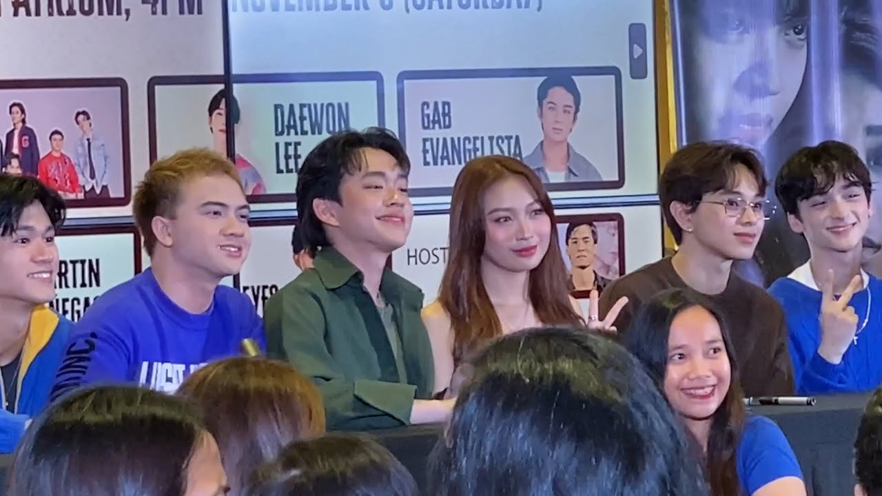MEET & GREET PHOTO OP - RABIN ANGELES ANGELA MUJI AND GAT LIVE AT SM EAST ORTIGAS - A WEREWOLF BOY 