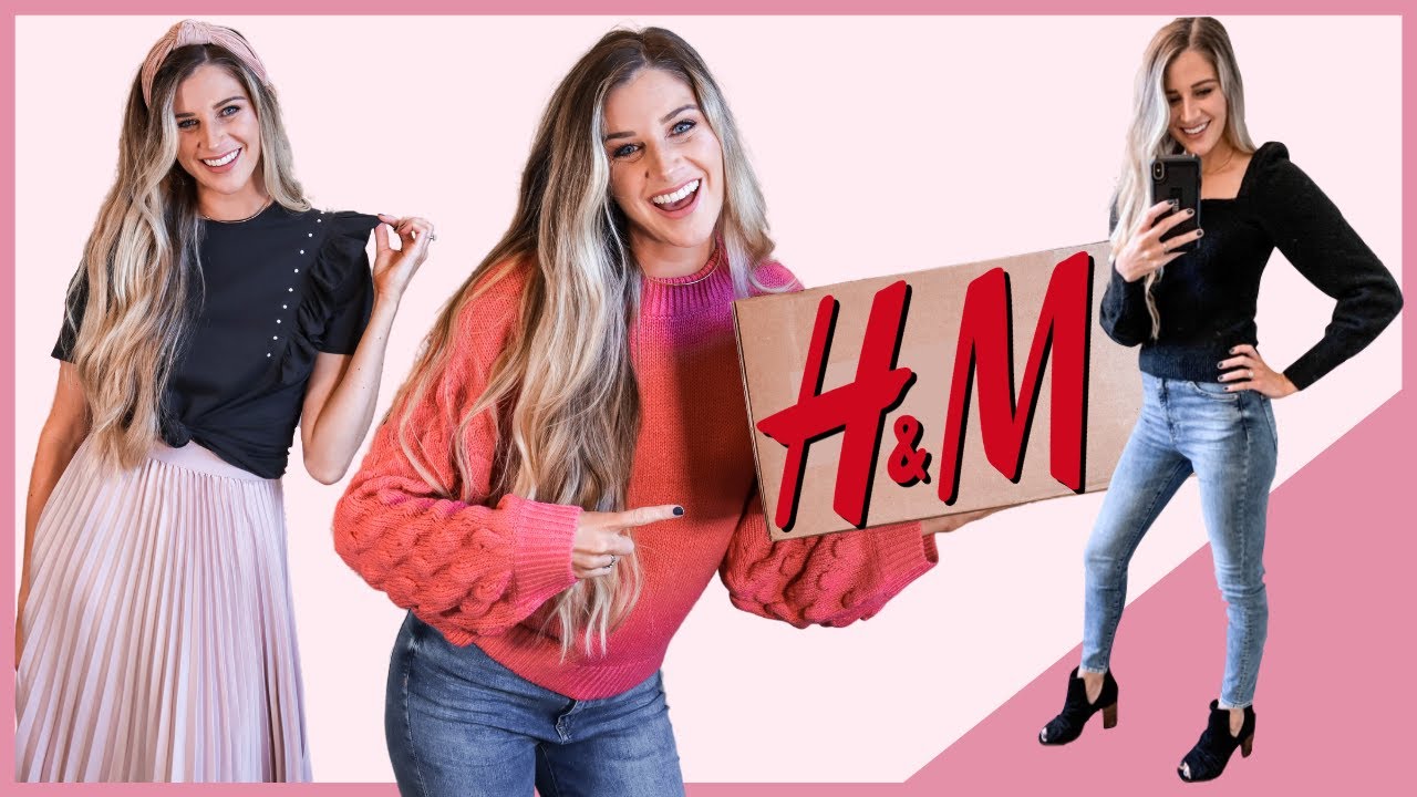 HUGE H&M TRY ON HAUL | Fall/Winter Sweaters, Jeans, Dresses, Skirts, Sweatshirts