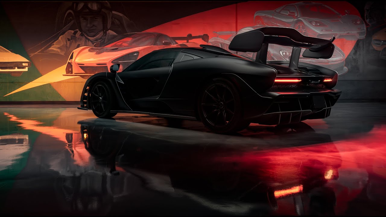 Music that inspired me to create dark and moody McLaren studio photography