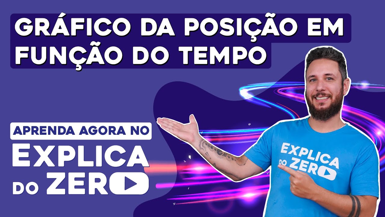 GRÁFICO DA POSIÇÃO EM FUNÇÃO DO TEMPO | Física | Explica do Zero | Prof. Leonardo Neves Meirelles