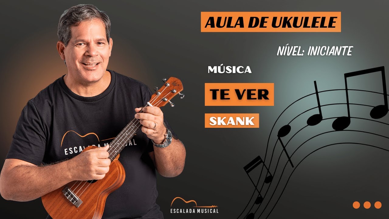 Aula de ukulele - Música Te Ver (Skank) - 2 acordes!