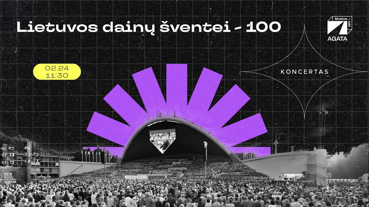Lietuvos dainų šventei - 100 | Muzikos salė 2024