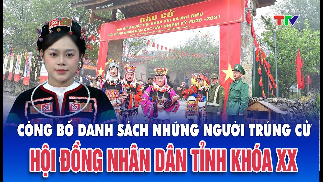 Thời sự tối 18/3/2026| Công bố danh sách những người trúng cử đại biểu Hội đồng nhân dân tỉnh
