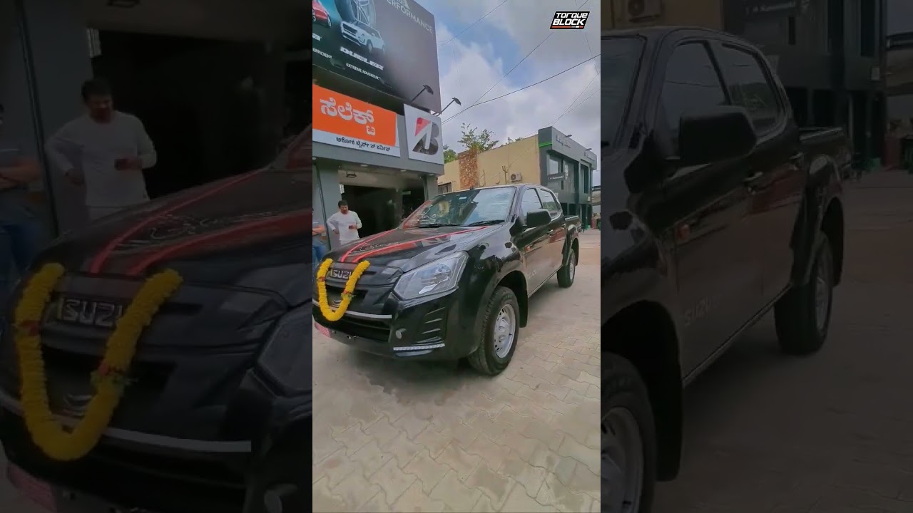 The Isuzu D-Max S cab gets a tyre transformation!! #automobile #isuzu #suv #yokohama #pickuptruck