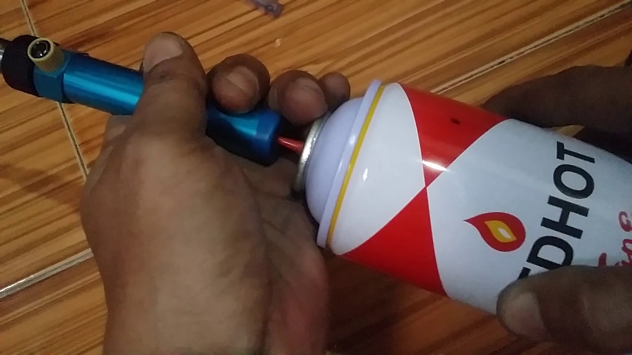 Gas Solder Iron Test | Butane Blower Cara Refill dan Pakai