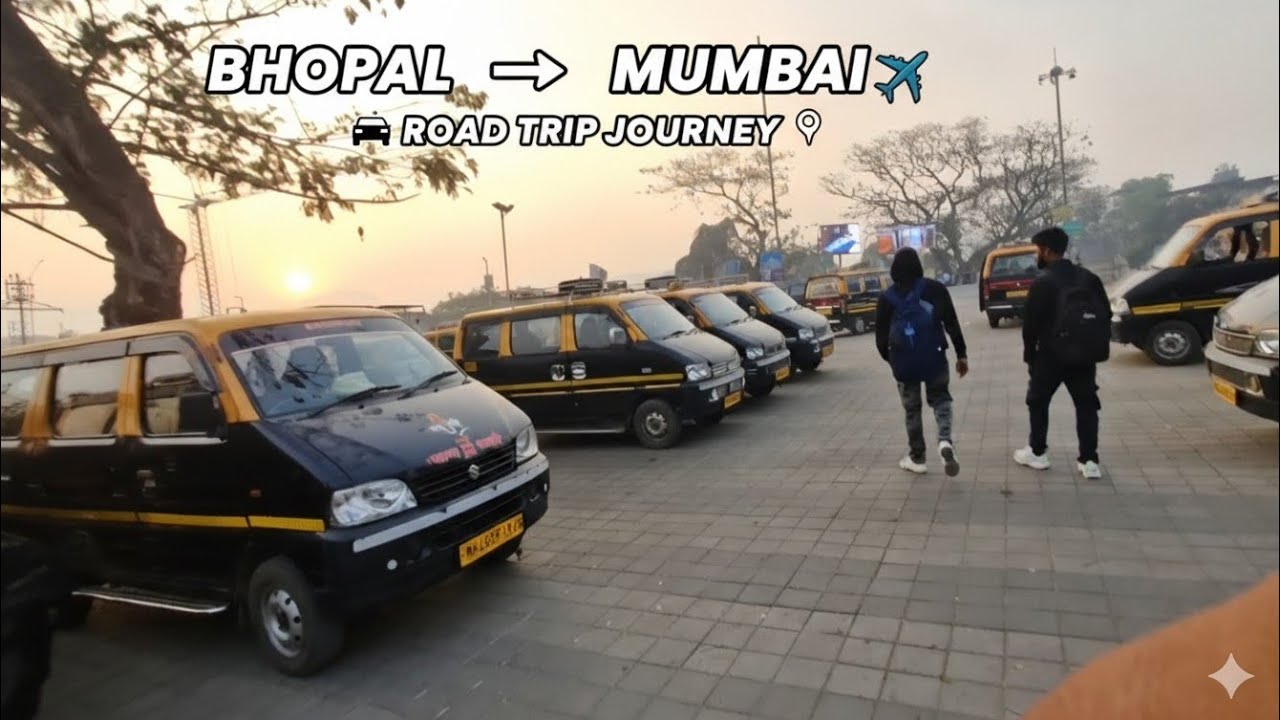 MP to Maharashtra Road Trip 🚘 | Bhopal to Mumbai Journey