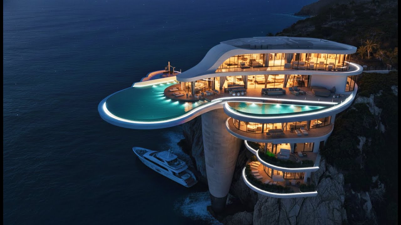 The $250,000,000 Floating Glass Mansion | Future of Ultra Luxury Living