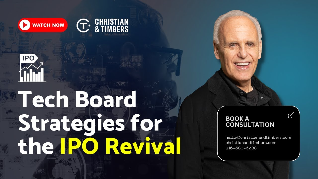 Tech Board Strategies for the IPO Revival