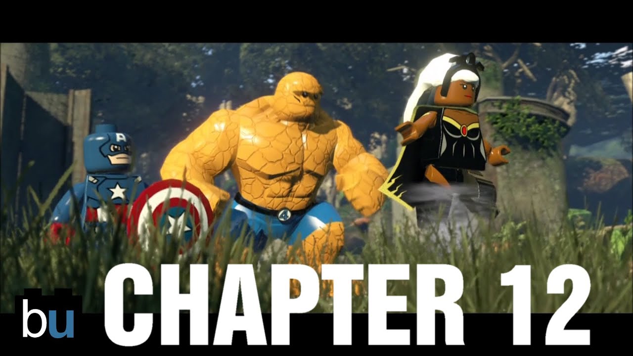 LEGO Marvel Superheroes Level 12: Rapturous Rise Gameplay/Walkthrough (Xbox One)