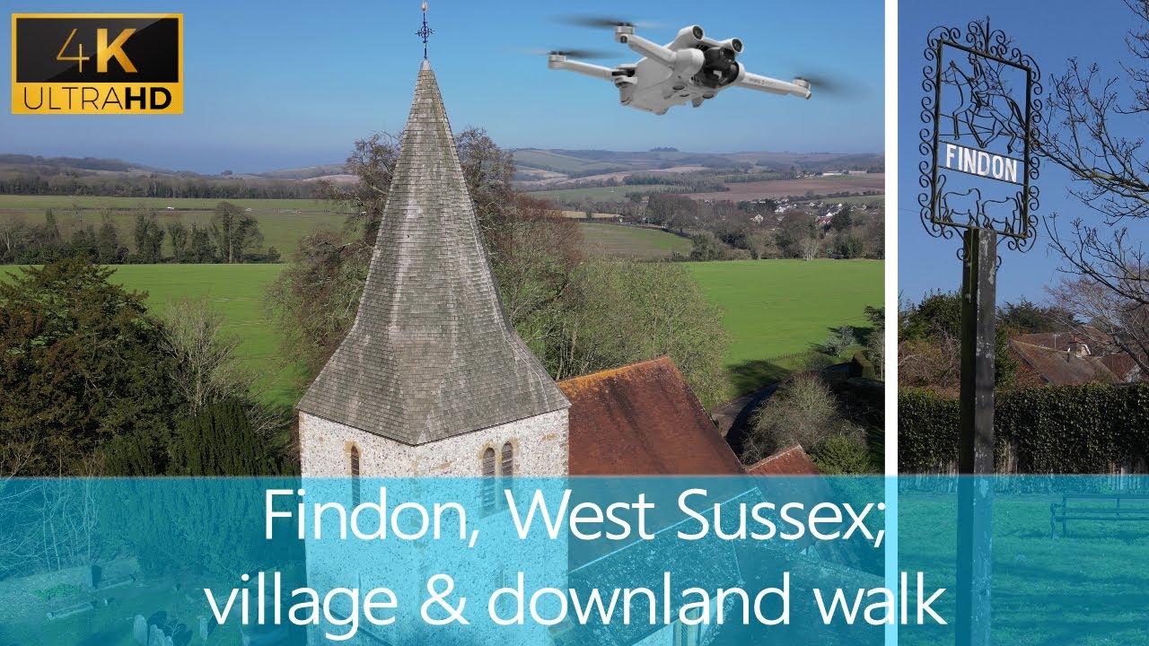 A walk around Findon in West Sussex