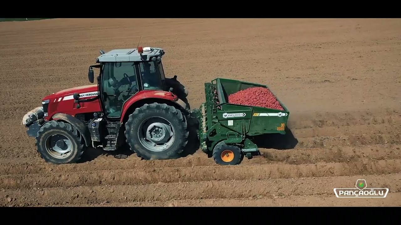 Pançaoğlu Tarım Makineleri, 4 Sıralı, Bunkerli, Patates Ekme Makinası