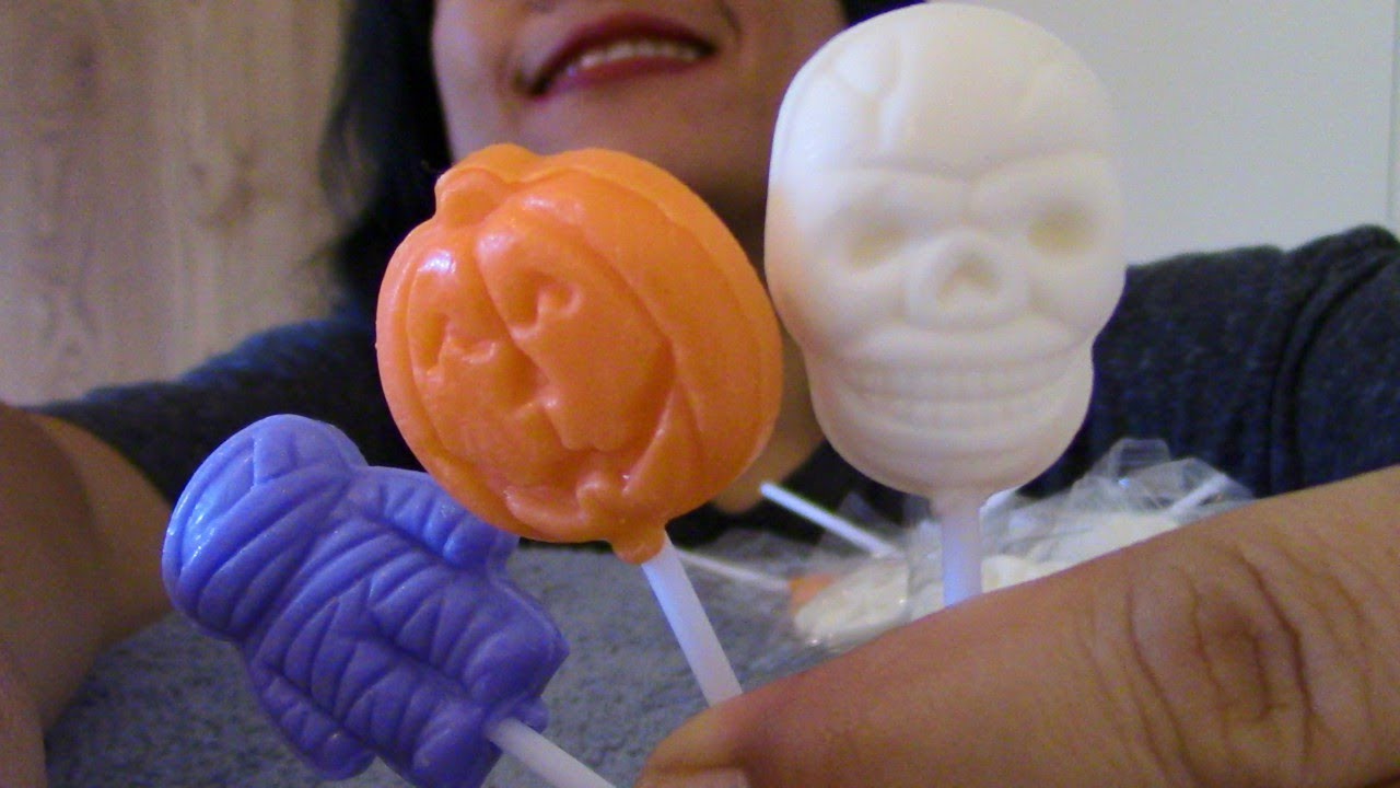 ASMR Halloween Pops with husband ScorpioAnnASMR