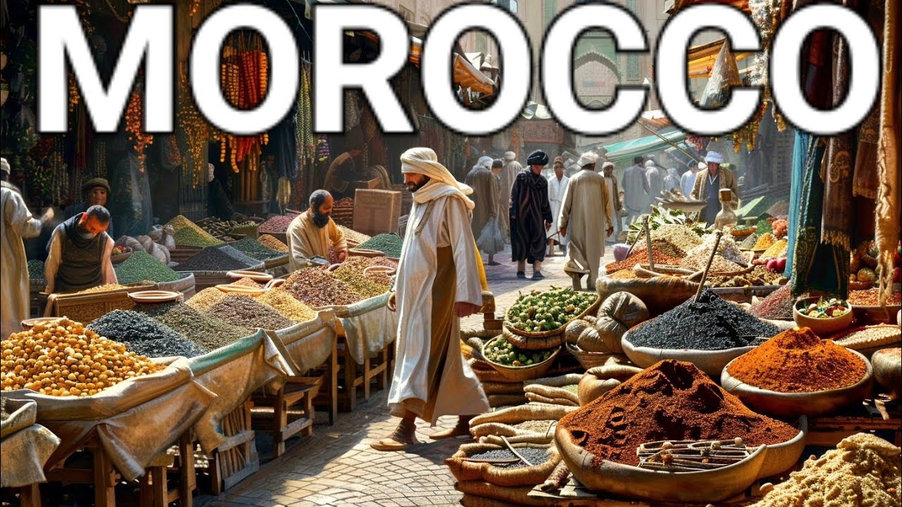 🇲🇦 CASABLANCA MOROCCO, MOROCCAN STREET FOOD, CASABLANCA CITY WALKING TOUR, HUBOUS - NEW MEDINA, 4K