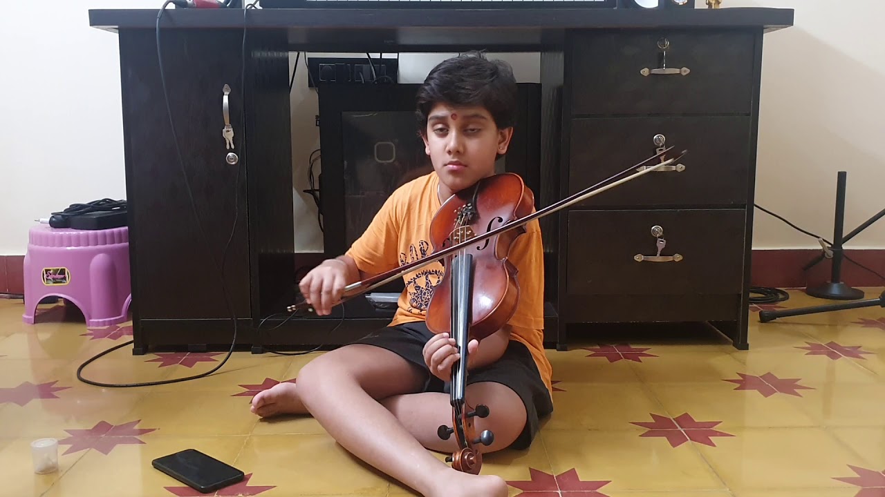 Valachi vachi navaragamalika varnam on violin