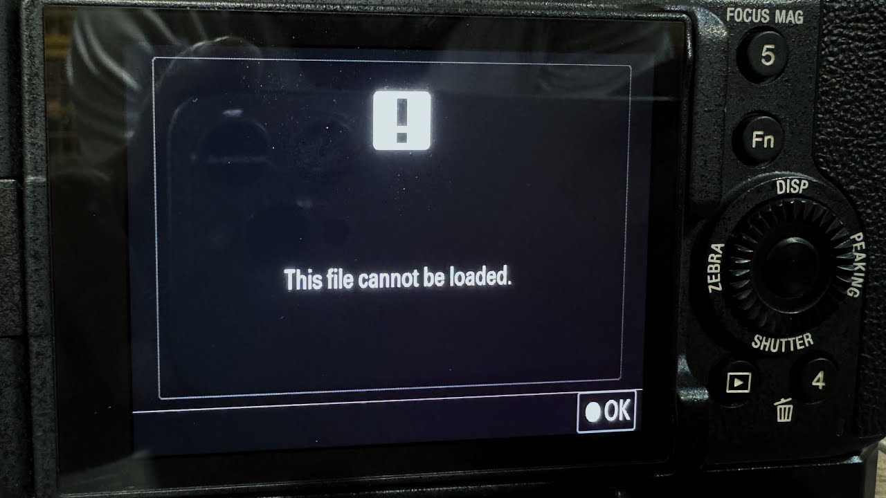 Sony FX3/FX30 Lut Not Loading Issue