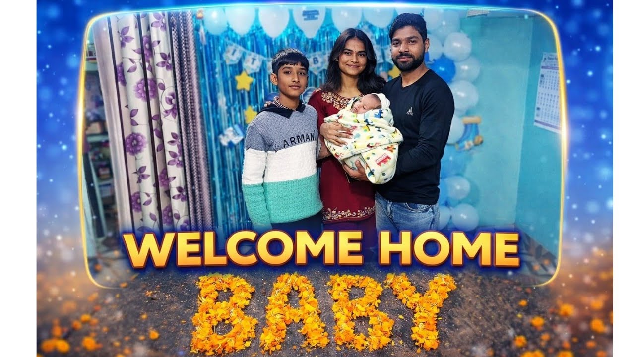 Welcome home baby boy 👦😍🥰