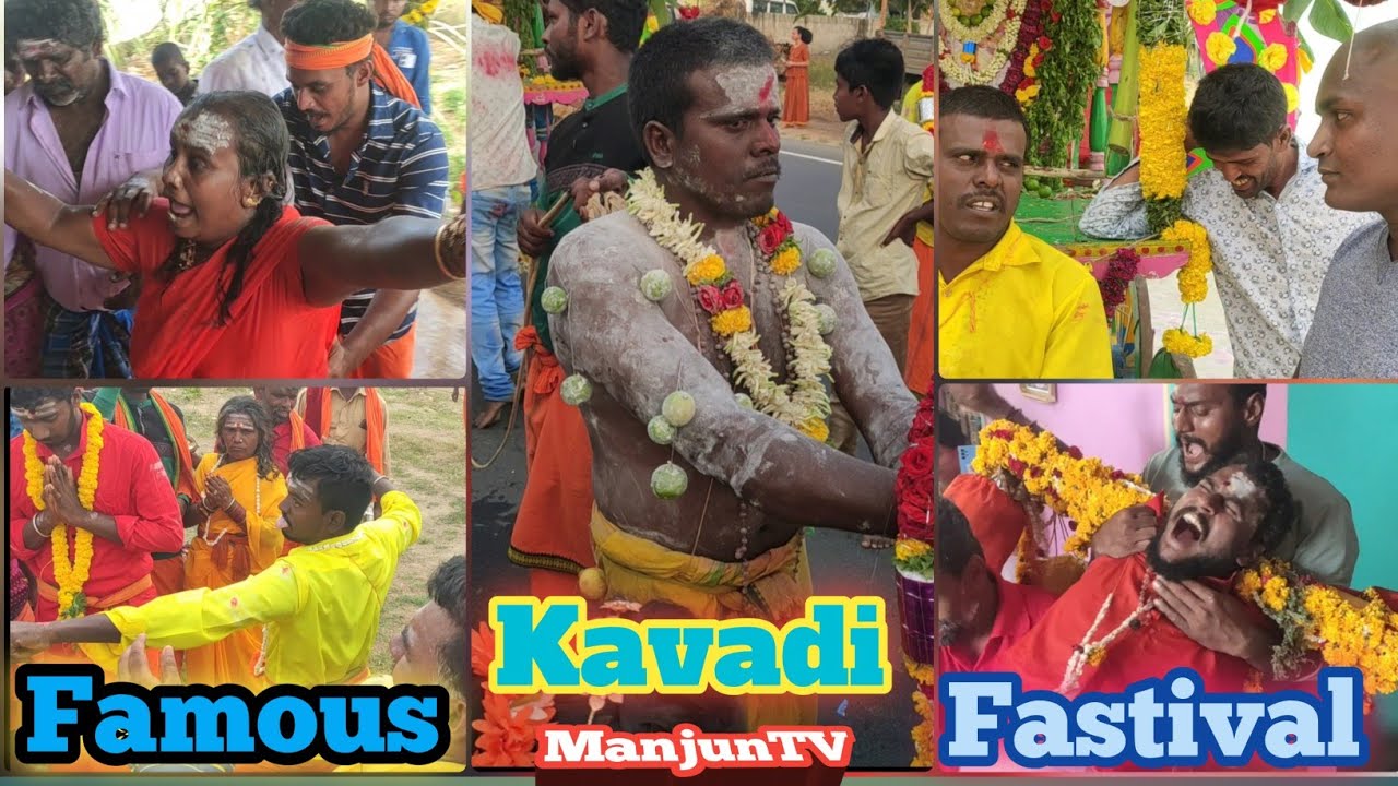 Famous kavadi fastival in my village | Bethamangala | KAVADI fastival | #vlog @manjuntv