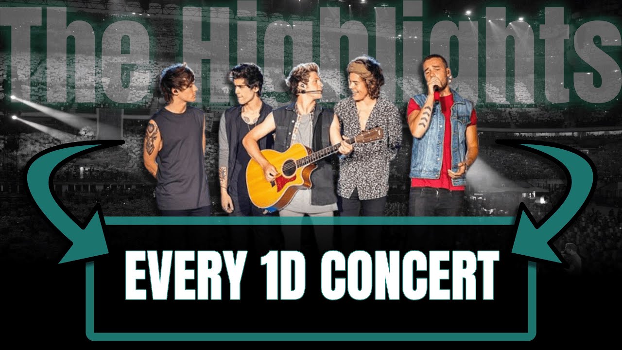 From London to Tokio: One Clip Of Every 1D Concert