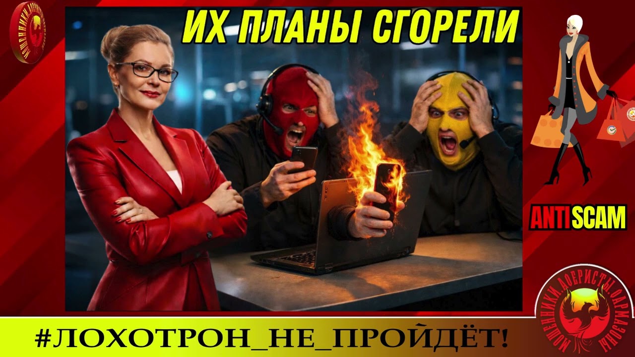 AntiFraud—Надежда: планы мошенников горели ярким пламенем | Разоблачение афёр