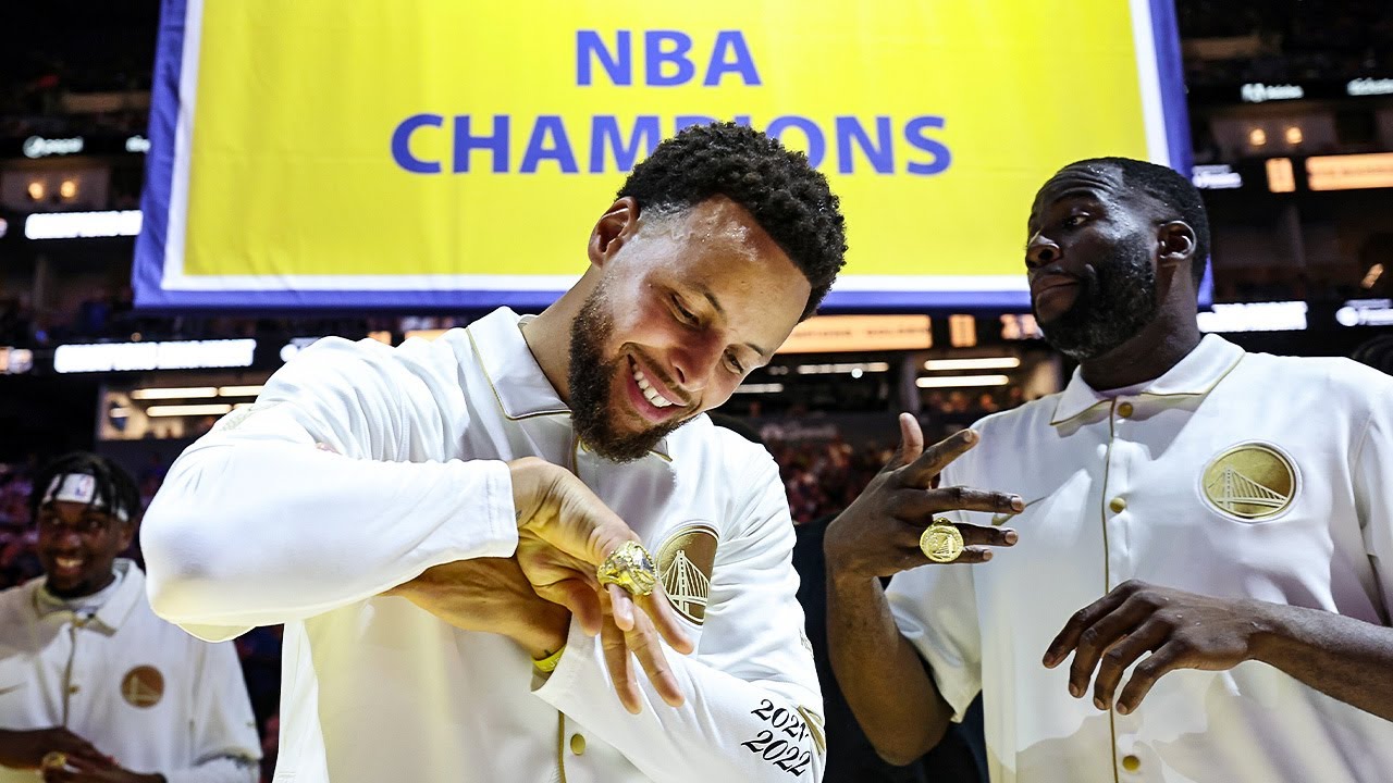 Golden State Warriors FULL NBA Championship 2021-22 Ring Ceremony 💍