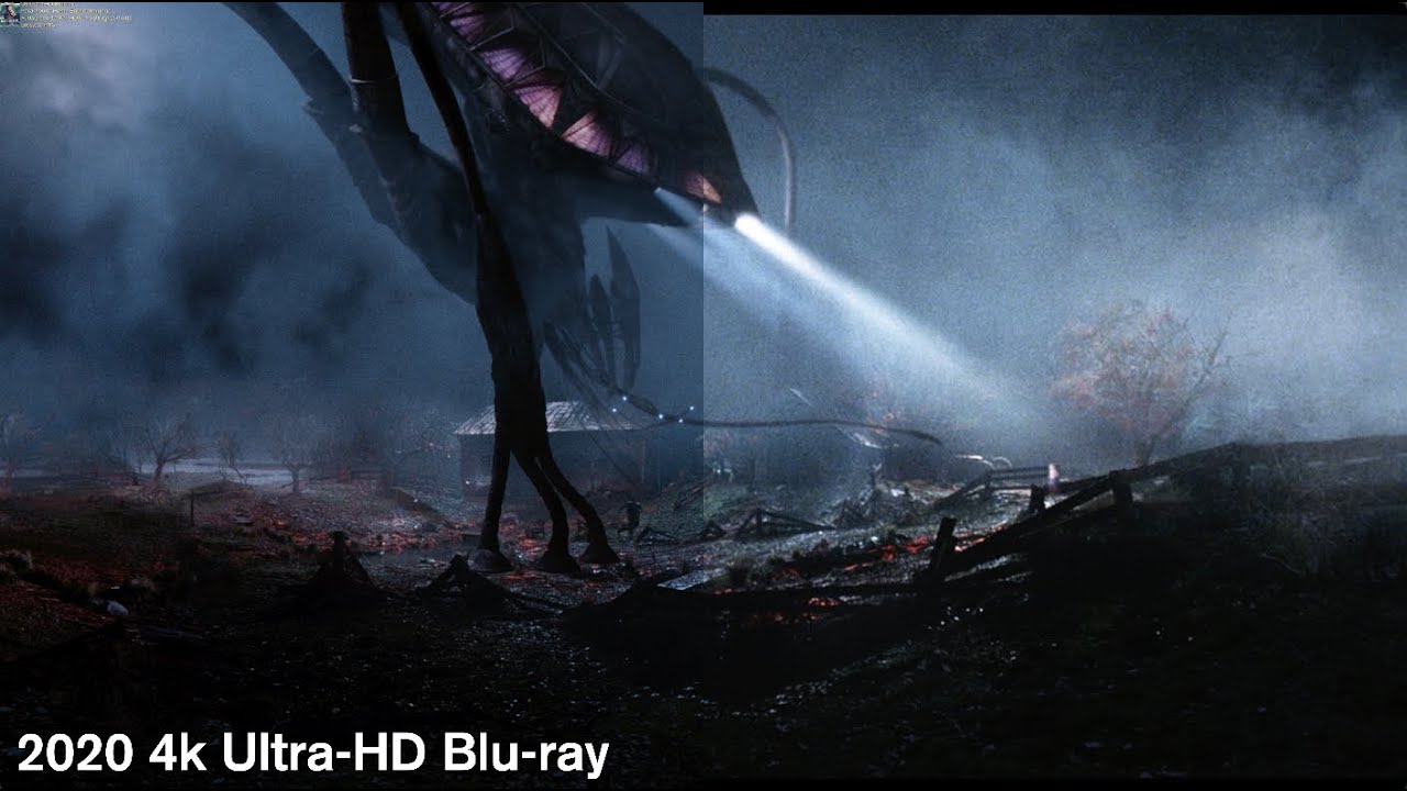 War of the Worlds (2005) - 4k/Blu-ray Comparison
