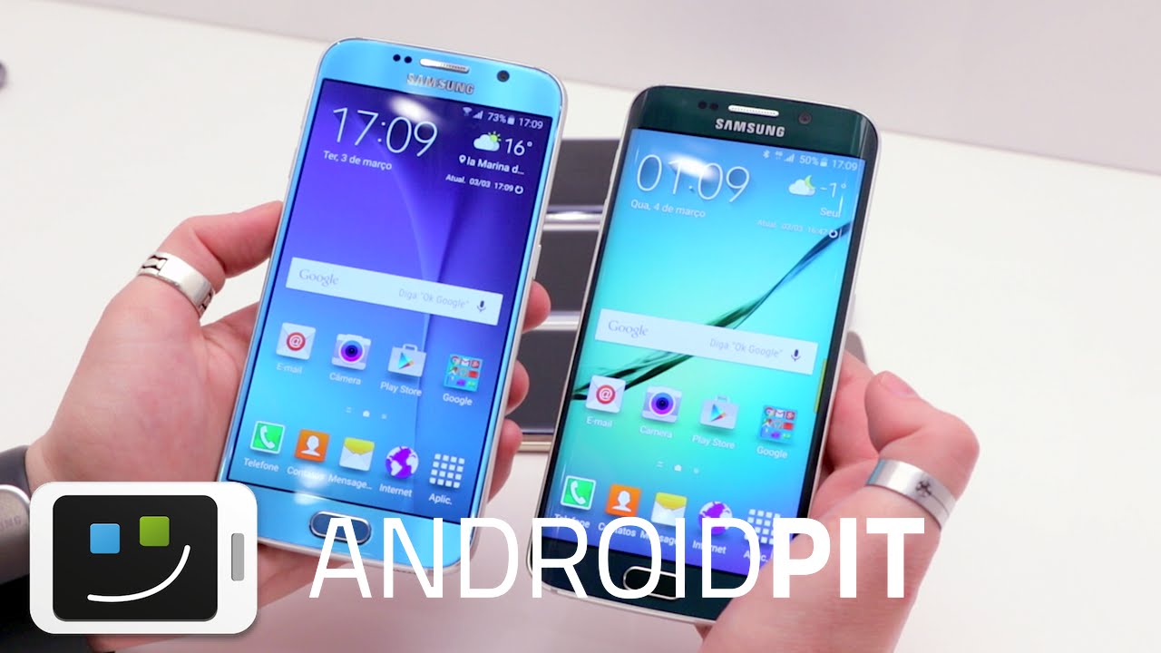 Galaxy S6 VS. Galaxy S6 Edge [COMPARAÇÃO]