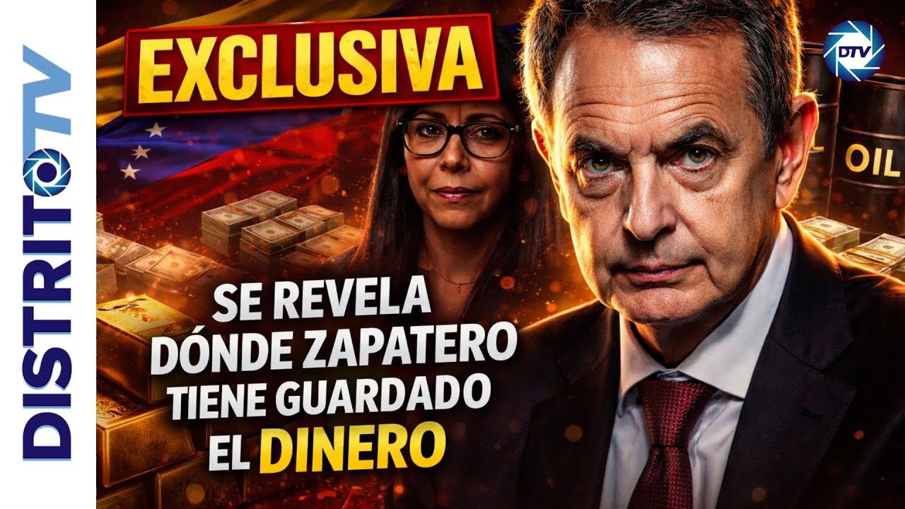 🔴EXCLUSIVA🔴 SALE A LA LUZ  DÓNDE ZAPATERO TIENE GUARDADO EL DINERO QUE BUSCA LA POLICÍA