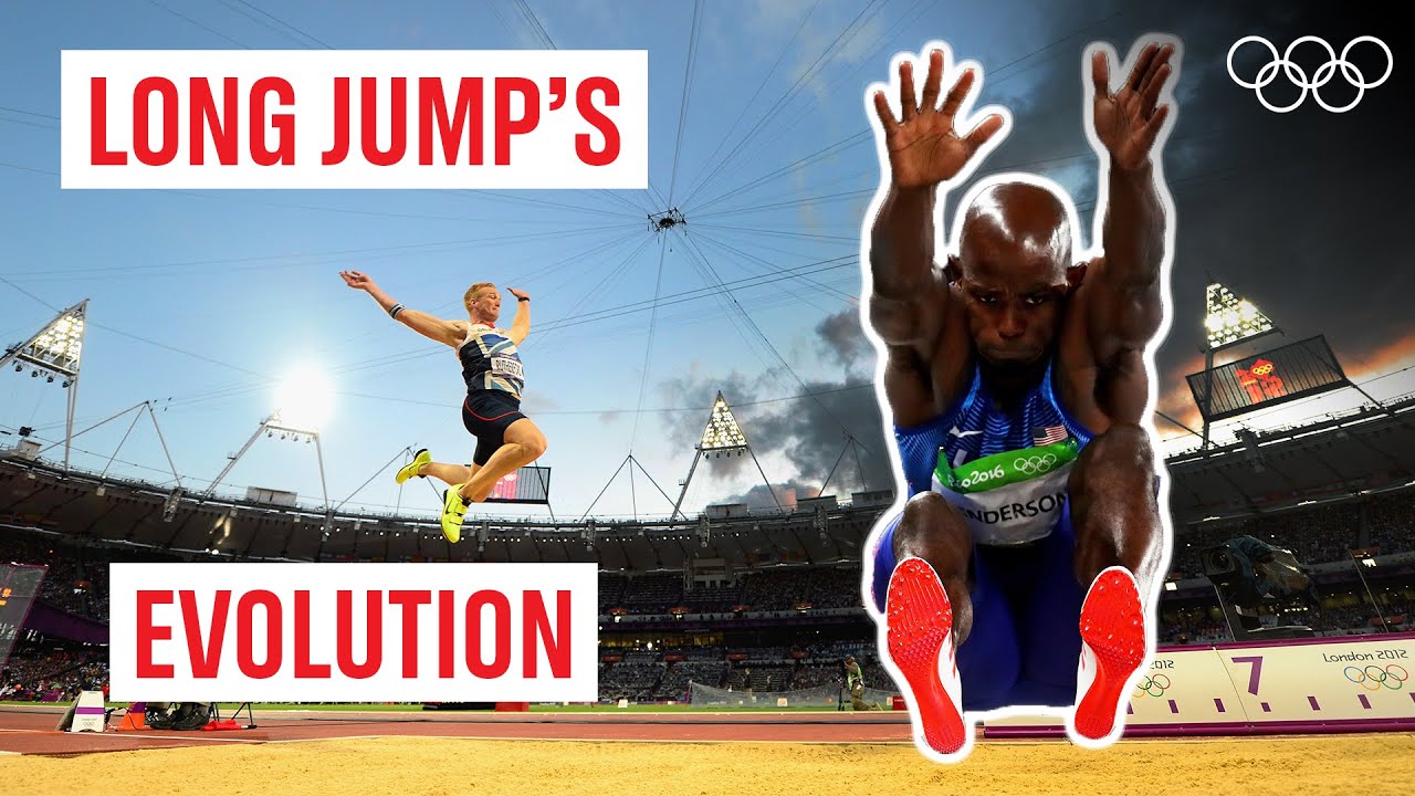 Evolution of the Men&rsquo;s Long jump at the Olympics!