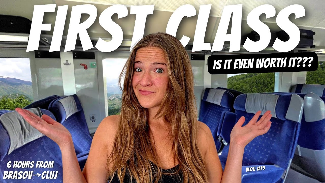 FIRST CLASS On A ROMANIAN TRAIN || Is It Worth It?? [Brasov to Cluj]