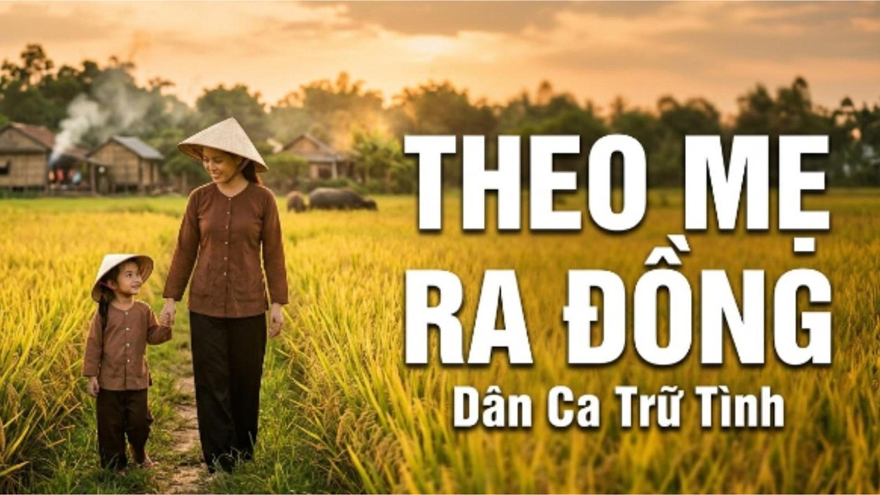 Nghe Là Nhớ Quê | Theo Mẹ Ra Đồng | Dân Ca Trữ Tình Quê Hương | F64Cover