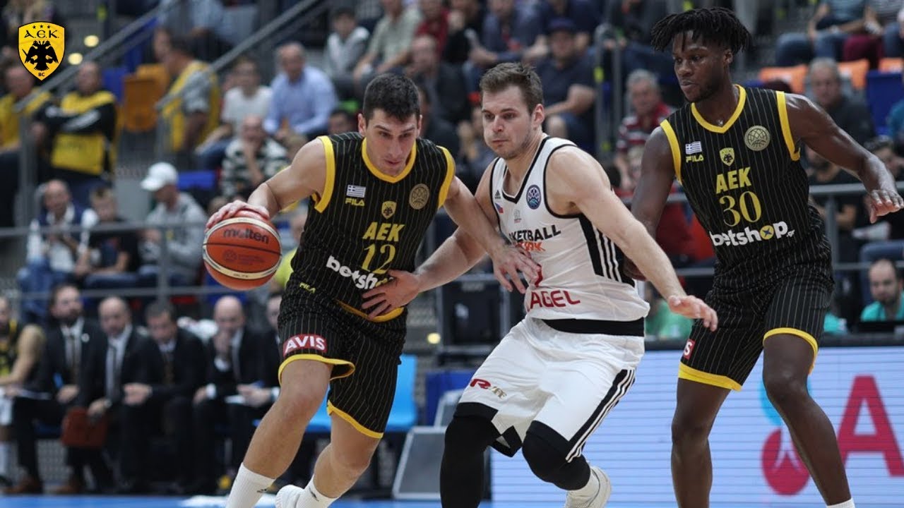 CEZ Nymburk - AEKBC (93-94) | Highlights