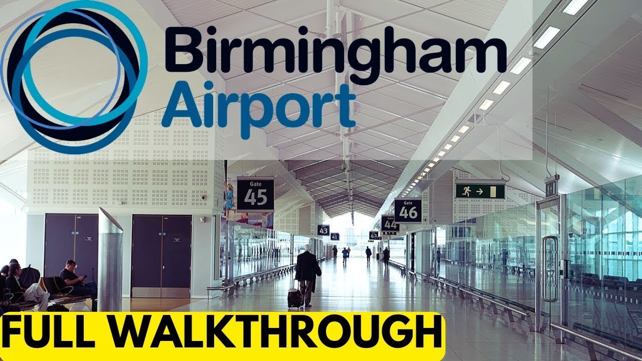 [WATCH BEFORE YOU GO] BIRMINGHAM AIRPORT - FULL WALKTHROUGH INCLUDING DUTY FREE SHOPS & RESTAURANTS