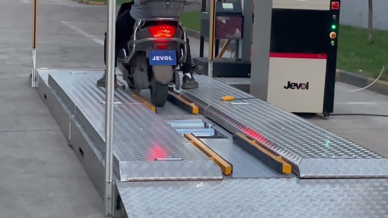 Jevol Mobile Motorcycle Test Lane