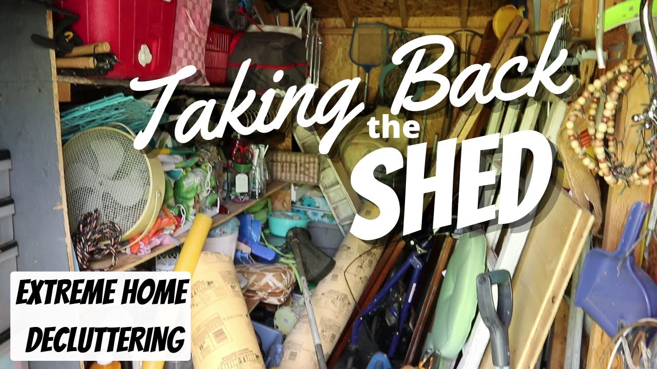 *NEW* HOUSE DECLUTTER CONTINUES // Extreme Shed Declutter // Whole House Decluttering // Full Series