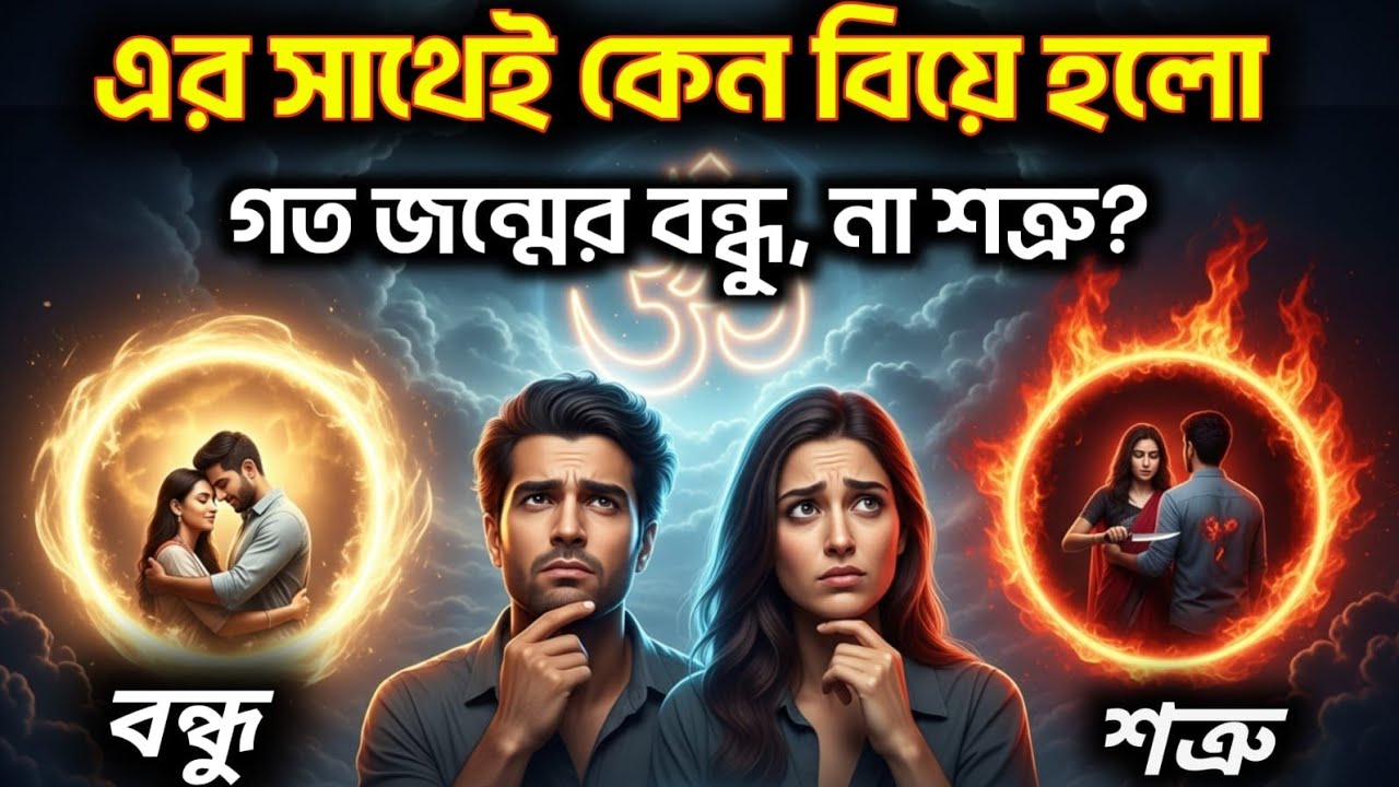স্বামী-স্ত্রী কি আগের জন্মের বন্ধু না শত্রু? | Garuda Purana Secrets। হিন্দু পুরান কথা।