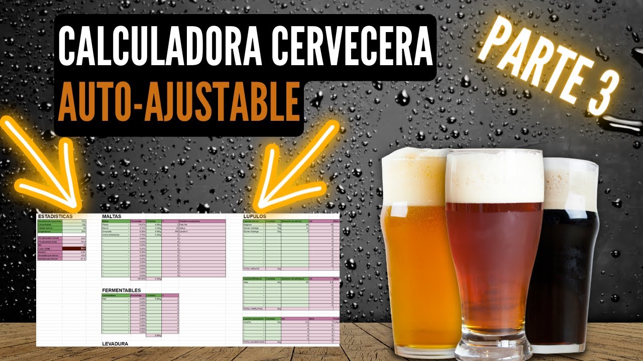 Calculadora Cervecera AUTOAJUSTABLE - Parte 4: Agregar insumos nuevos a la calculadora