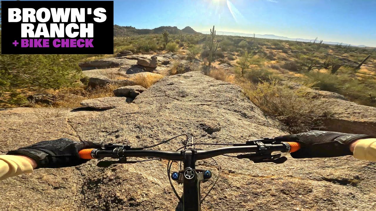 Desert Flow With A Side Of Slab | Brown's Ranch | Mountain Biking Scottsdale Arizona