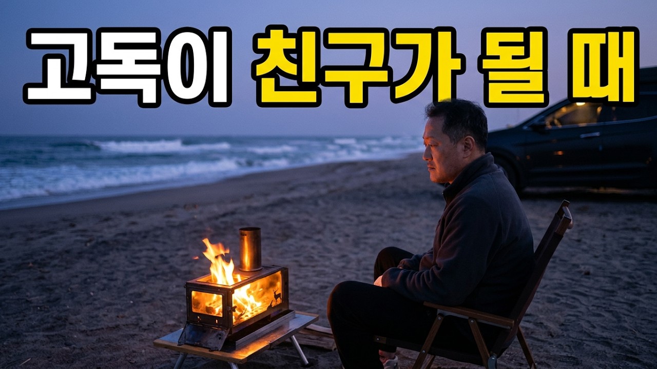 (차박캠핑)고독이 때론 친구가 될때도 있습니다 /역시 장사해수욕장