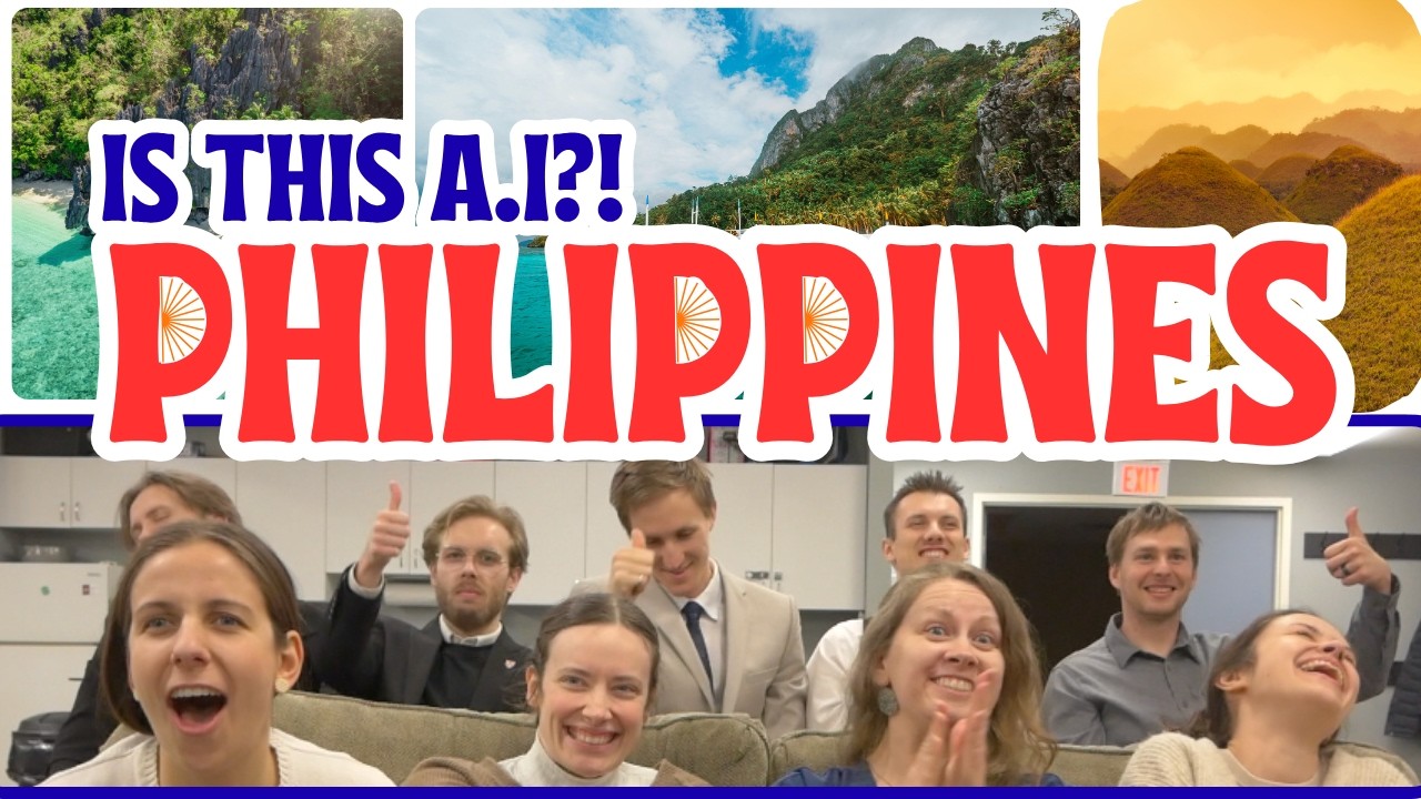 Canadians STUNNED by Philippines they think its AI