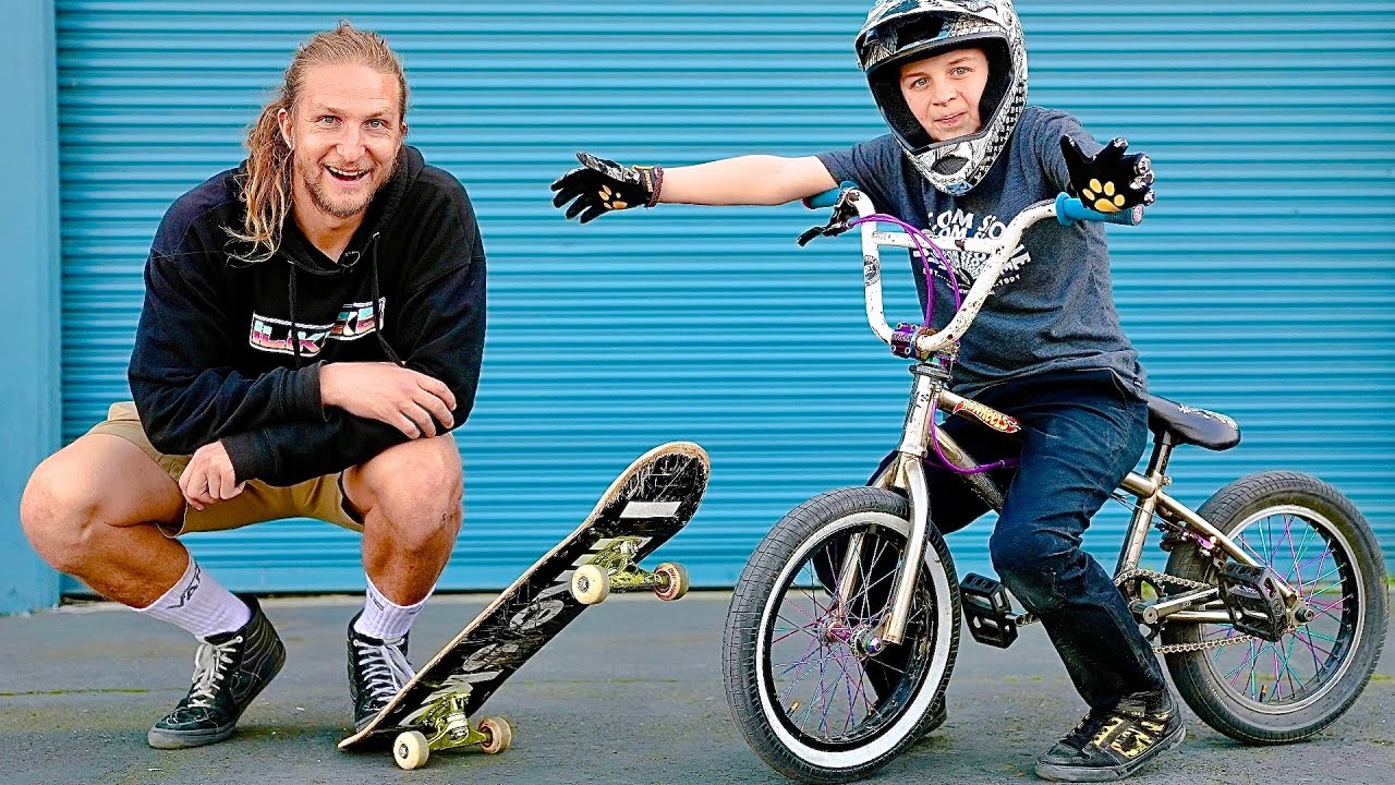 СКЕЙТБОРД против BMX