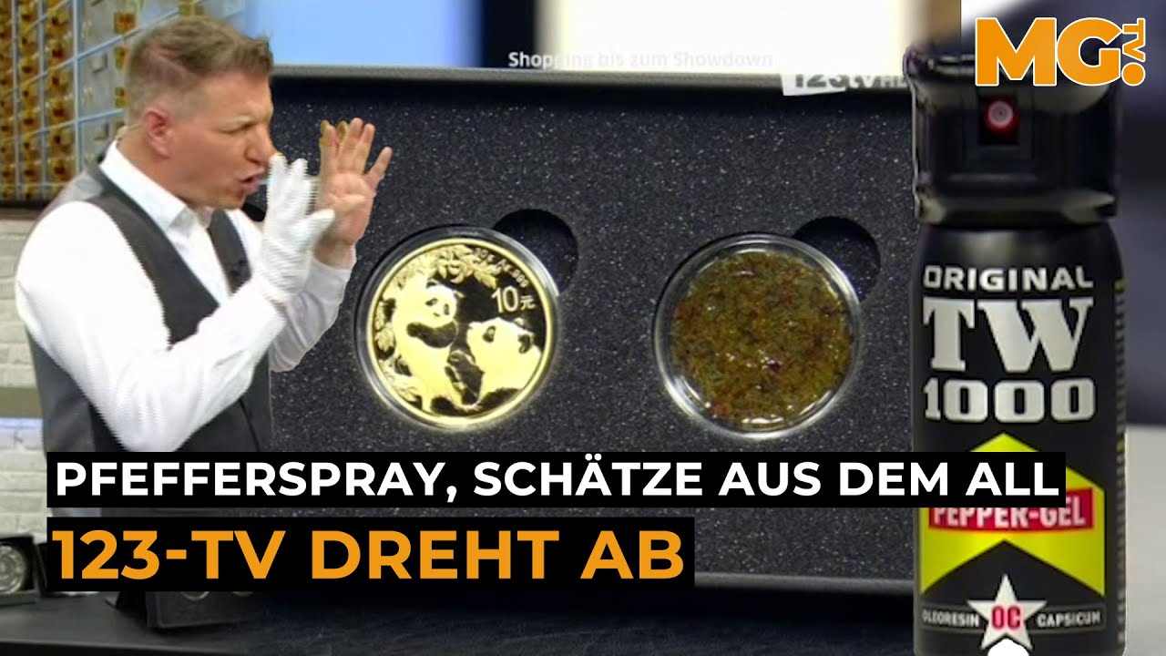 Pfefferspray, Elektroschocker, Kristalle aus dem All: Die irre Welt von 123-TV