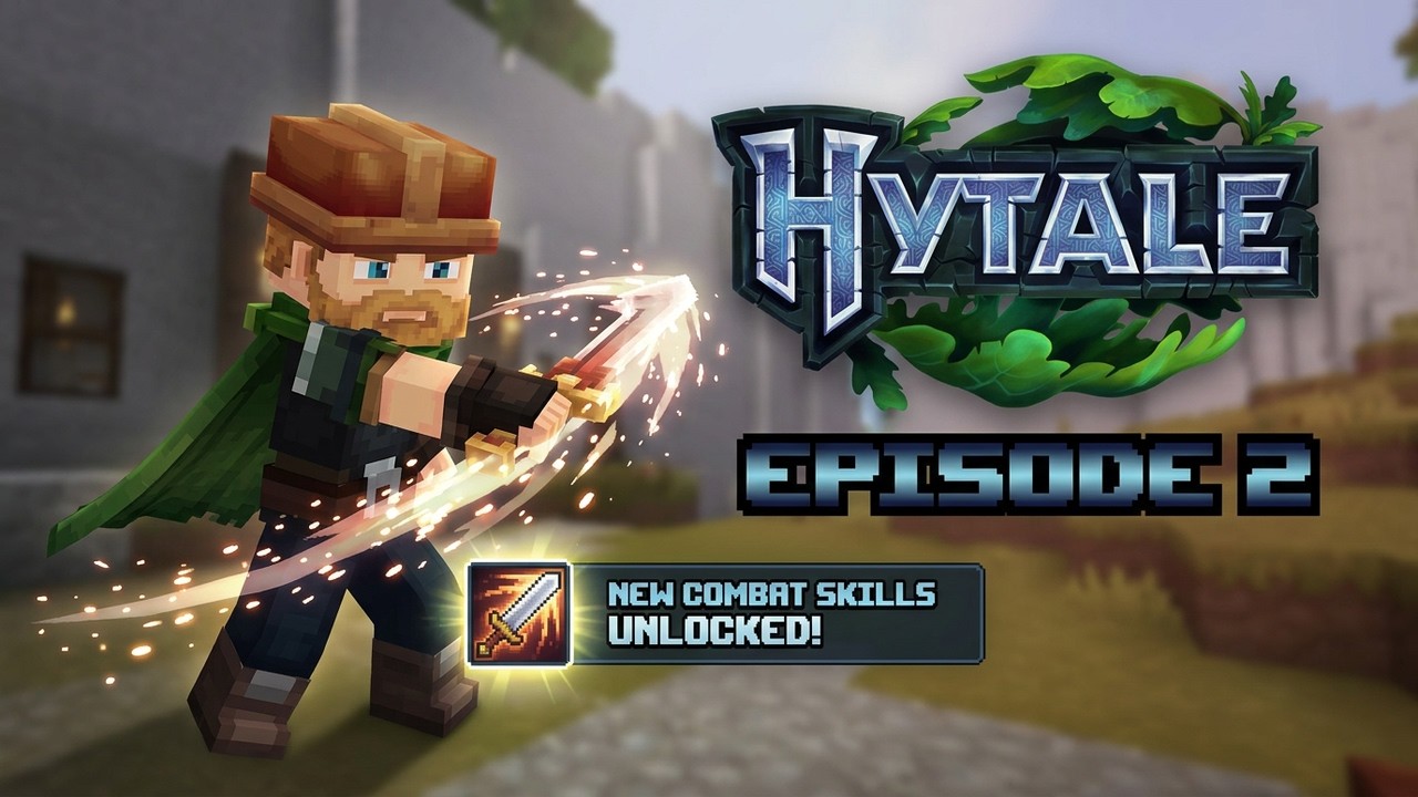 Hytale Episode 2 - New Combat Skills Unlocked!