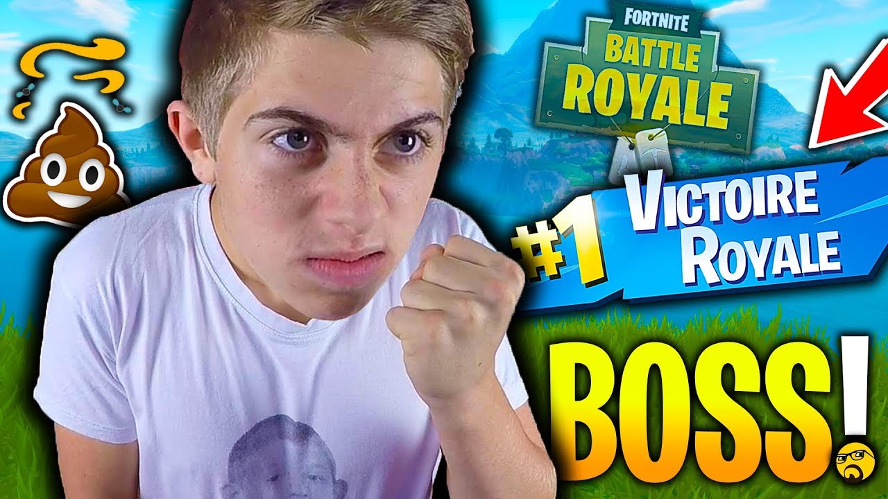 JE SUIS LE BOSS DU GAME SUR FORTNITE BATTLE ROYALE !!