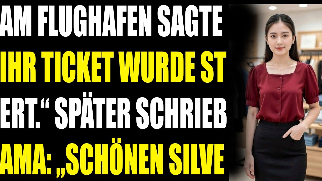 Am Flughafen sagte man: ‚Ihr Ticket wurde storniert.‘ Später schrieb meine Mutter: ‚Frohes neues...