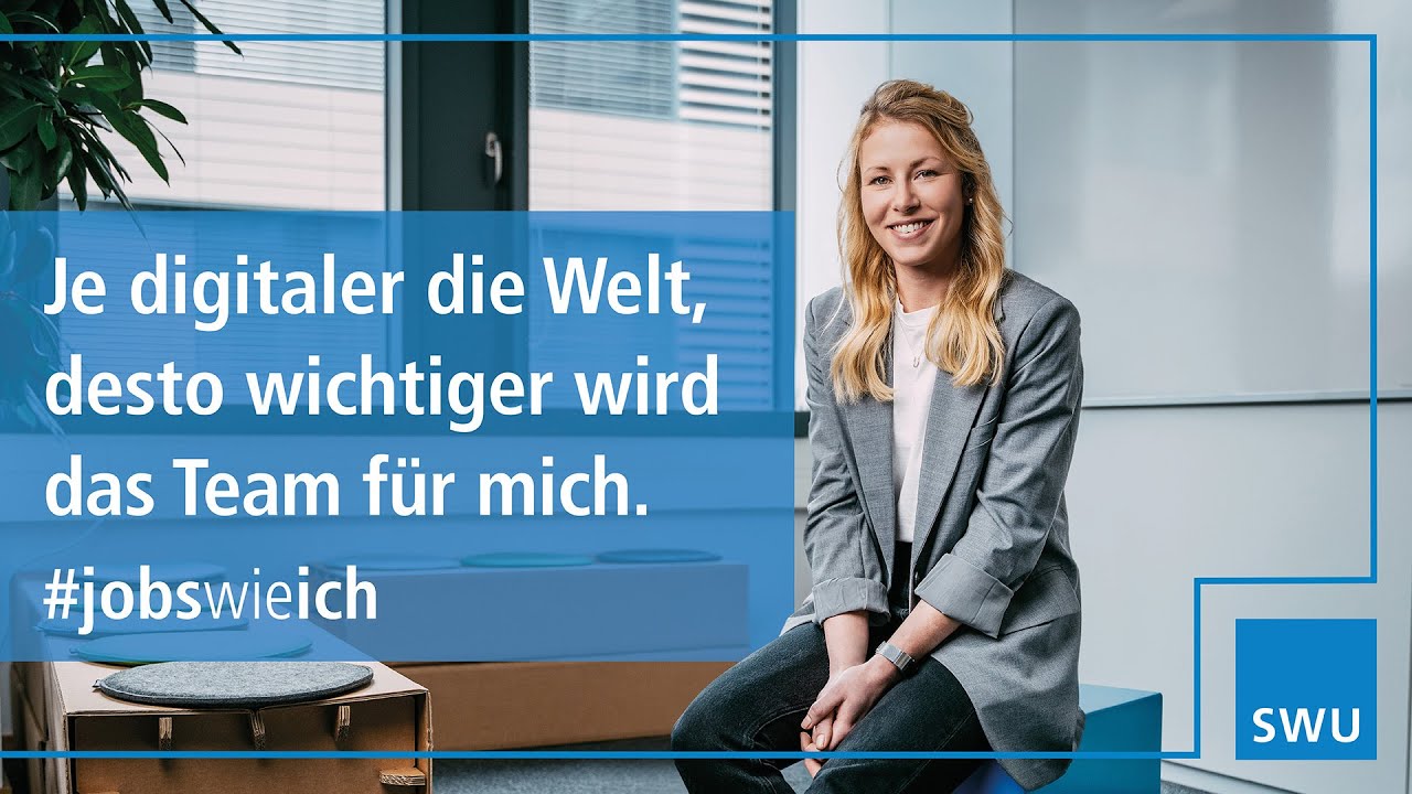 Elina hat ihre Mission bei der SWU gefunden #jobswieich