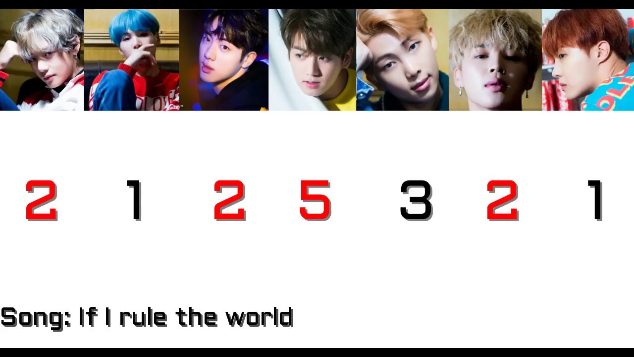 【BTS/방탄소년단】Who's Ending the songs?