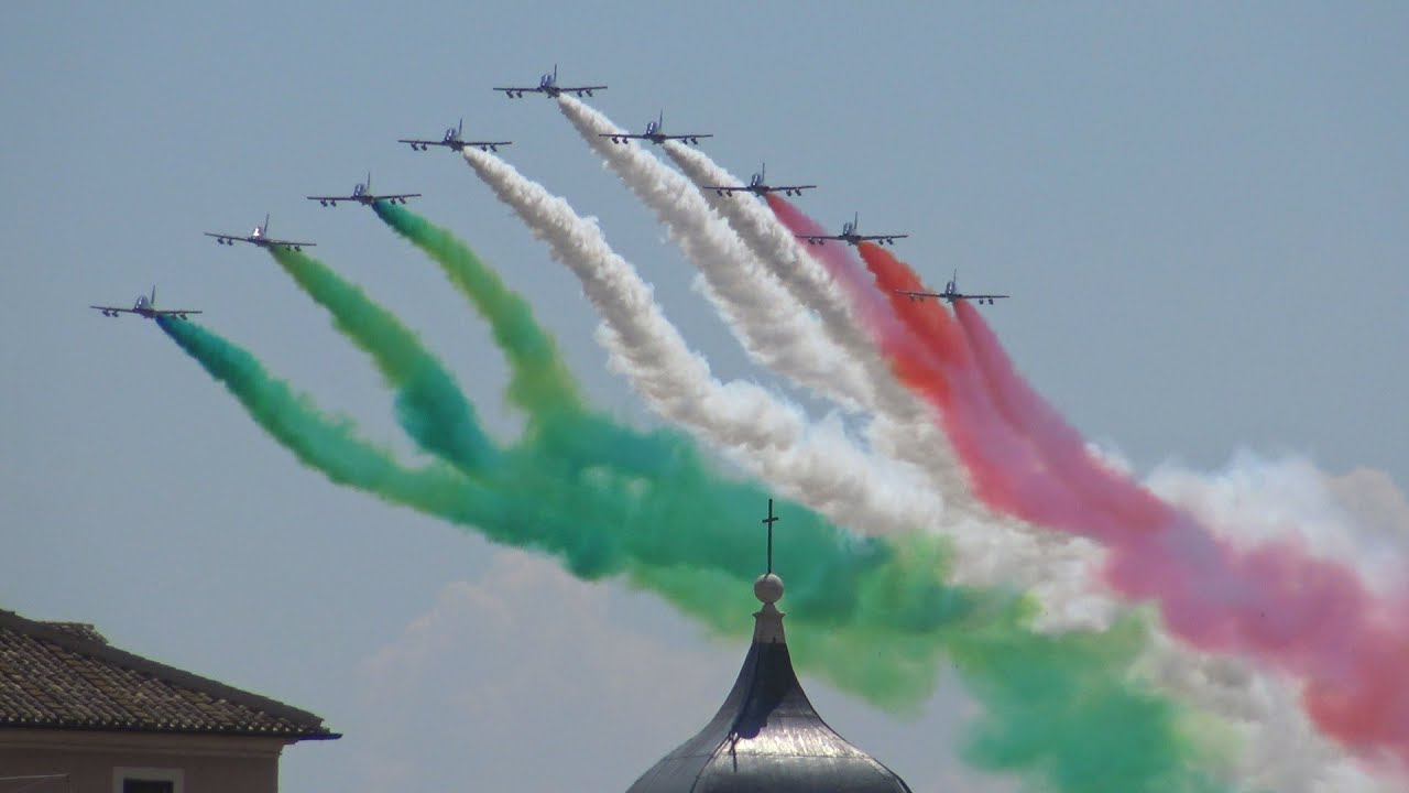 SORVOLO FRECCE TRICOLORI - ROMA 2 GIUGNO 2023